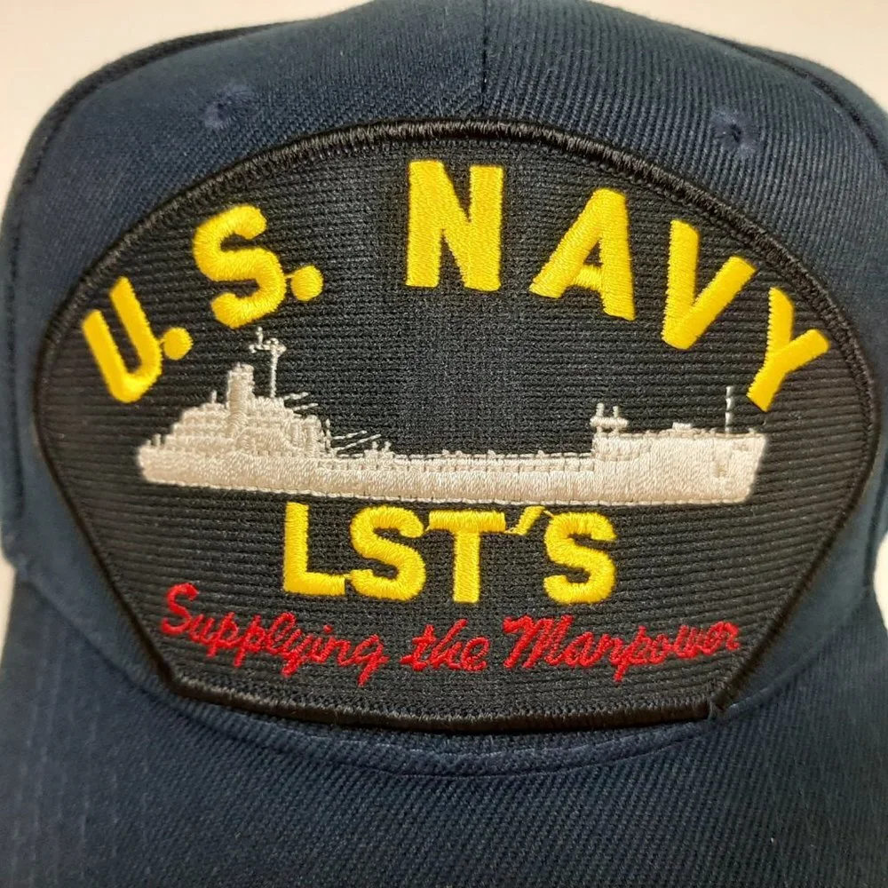U.S. Navy LST's Supplying The Manpower Men's Patch